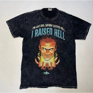 Logic No Pressure I Raised Hell Graphic T-shirt Men Small Black Music